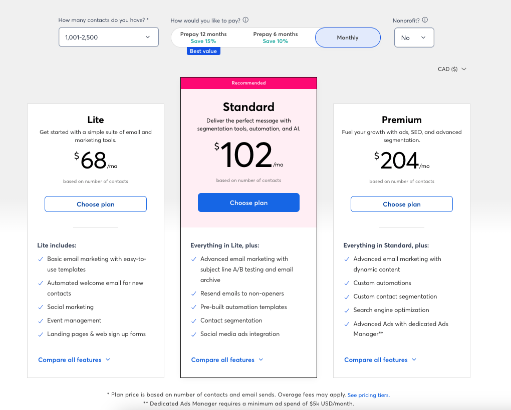 Constant-Contact-pricing